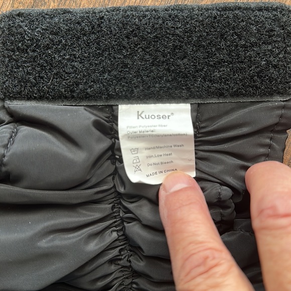 Kuoser Reversible Flannel/Quilted Dog Coat. Small NWOT - Picture 6 of 10